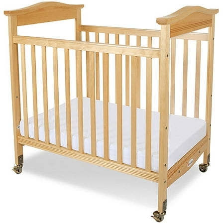 Foundations Biltmore Portable Crib with Mattress Natural