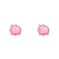 thumbnail image 3 of Moyic PS caja de ahorro de dinero portátil reutilizable tapón extraíble reemplazo forma Animal hogar niños caja de monedas banco Rosa roja L 2piezas, 3 of 6
