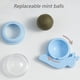 thumbnail image 2 of 3 juguetes de pared con hierba gatera, bolas giratorias de 360° para lamer, juguete de hierba gatera saludable para gatos, juguete masticable para limpiar los dientes, decoración de pared, 2 of 5