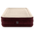 Intex Fast Fill, 20 inch Queen Dura-Beam Airbed with Built-in Pump ...