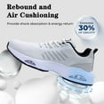 thumbnail image 3 of BROYON Men's Air Cushion Running Shoes Lightweight Breathable Walking Shoes Non Slip Fashion Sneakers Mesh Workout Casual Sports Shoes, 3 of 10