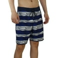 thumbnail image 4 of IROINNID Men's Shorts Casual Fast-drying Fit Stripe Summer Beach Shorts with Elastic Waist, 4 of 7