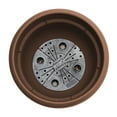 thumbnail image 3 of Bloem 6-in Ariana Self Watering Plastic Planter - Chocolate Brown, 3 of 6