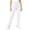White, variant on LIaqionyy Women's Baggy Pants Elastic Waisted Straight Leg Loose Casual Work Solid Color Trousers with Pockets