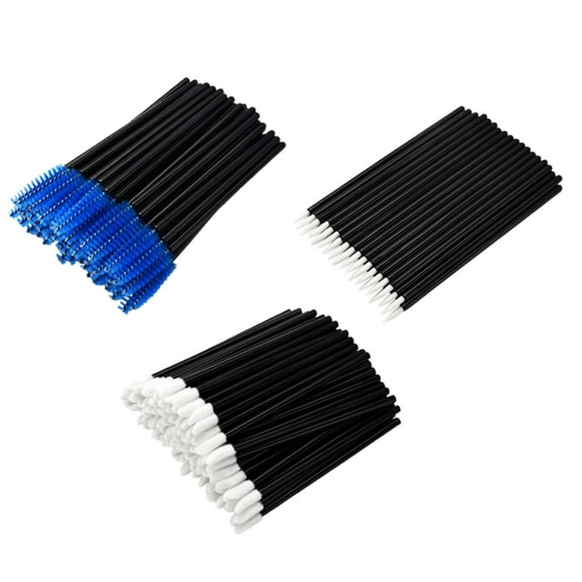 Paquete de 150 Uds Varitas de Maquillaje Desechable Macarena Azul