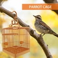 thumbnail image 3 of MasteelfCA 1 Set Bird Cage Plastic Parrot Cockatiel Cage with Standing Pole Hanging Hook, 3 of 8