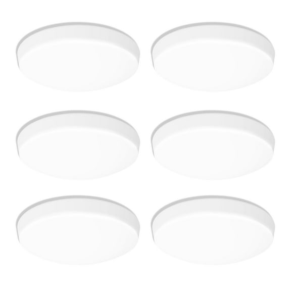 ENERGETIC 11" LED Ceiling Light 1200 LM 5CCT Flush Mount, Dimmable and 3 Watts Selectable, 6 Pack