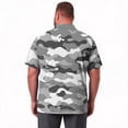 thumbnail image 6 of Sewkxo Men's Big and Tall Polo Shirts UPF 50+ Casual Work Quick Dry Short Sleeve Collared Golf Shirt（XL-8XL）,Gray 2XL, 6 of 7