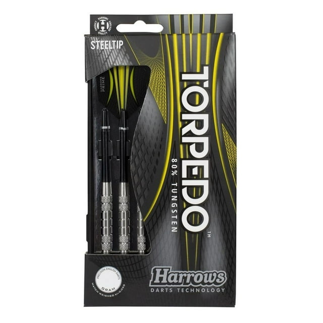 Harrows Fléchettes Torpille en Tungstène (Lot de 3)