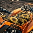 thumbnail image 4 of Uorisanigo Sunflower ATV Seat Cover Waterproof Four Wheeler Accessories Motor Seat Cover Breathable Motorcycle Seats Cushion Waterproof Protection Car Accessories, 4 of 7
