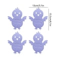 thumbnail image 3 of SHIMELE Easter Chicken Cutlery Holder Set 4 Pack Tableware Pouches Knife Fork Covers Party Supplies Decorative Bags Banquet Accessories Spring Celebration Decorations, 3 of 6