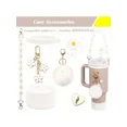 thumbnail image 5 of Cup Accessories Set Compatible With Stanley Cup 30 Oz 40 Oz Include 1 Pc Water Bottle Handle Strap 1 Pc Siliocne Straw Cover 1 Pc Siliocne Cup Boot 2 Pcs Charms Accessories, 5 of 5