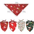 thumbnail image 4 of 4 Bandanas para Perros de Navidad, Bandana Triángulo de Navidad Ajustable para Perros, Bandana para Mascotas Lavable Decoraciones de Navidad, para Perros pequeños, Medianos, Grandes y,11 Feliz Sencillez, 4 of 5