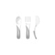 thumbnail image 2 of Cubiertos Infantiles Twistshake Blanco 78207, 2 of 2