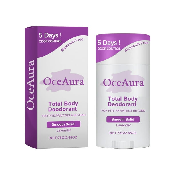 OceAura Desodorante Corporal en Barra Lavanda,1 piezas