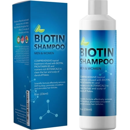 Honeydew Biotin Shampoo, Hair Growth B-Complex Formula for Hair Loss, Natural Hair Care Product, 8 (Best Hair Loss Products For Receding Hairline)