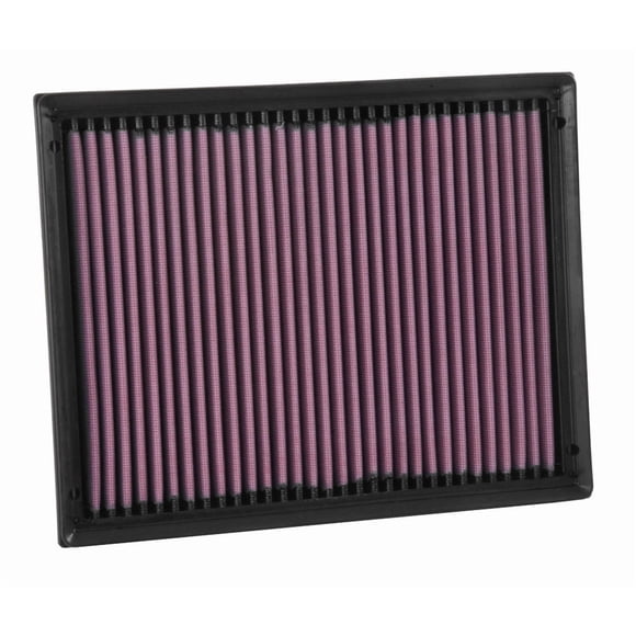 Fits 2019-2023 Ford Ranger K & N Filters Air Filter 33-3086 Washable; Red; Cotton Gauze; Panel; Refer To Manufacturer s Guide For Details