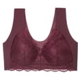 thumbnail image 3 of Soutien-gorge Grande Taille Fermeture avant - Sans Armature, Design Sans Couture T-Back, Soutien pour Forte Poitrine, Taille 6TG-9TG avec Guide sous Poitrine, 3 of 4