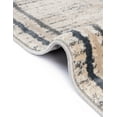 thumbnail image 6 of Unique Loom Oasis Collection Area Rug - Fountain (6' x 9' Rectangle Gray/Ivory), 6 of 6