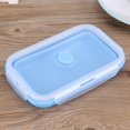 thumbnail image 1 of Lunch Box,800ml Silicone Collapsible Portable Folding Lunch Box Silicone Lunch Box Exceptional Value, 1 of 10
