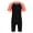 Watermelon Red&Black, variant on Zaldita Kids Boys Girls Rash Guard Swimsuit One Piece Swimwear Zipper Wetsuit UPF 50 UV Sun Protection Pink&Black 10