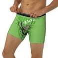 thumbnail image 2 of Mens Extended Length Boxer Briefs - Crocodile Head Underwear Boxer Briefs with Elastic Band, 2 of 5