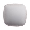 thumbnail image 6 of LR Home Boucle Performance Indoor Pouf in Gray,  18" x 18" x 18", 6 of 10