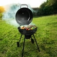 thumbnail image 4 of Open Box Grill Boss 22" Kettle Charcoal Grill,Porcelain Lid, Large Cooking Area, 4 of 11