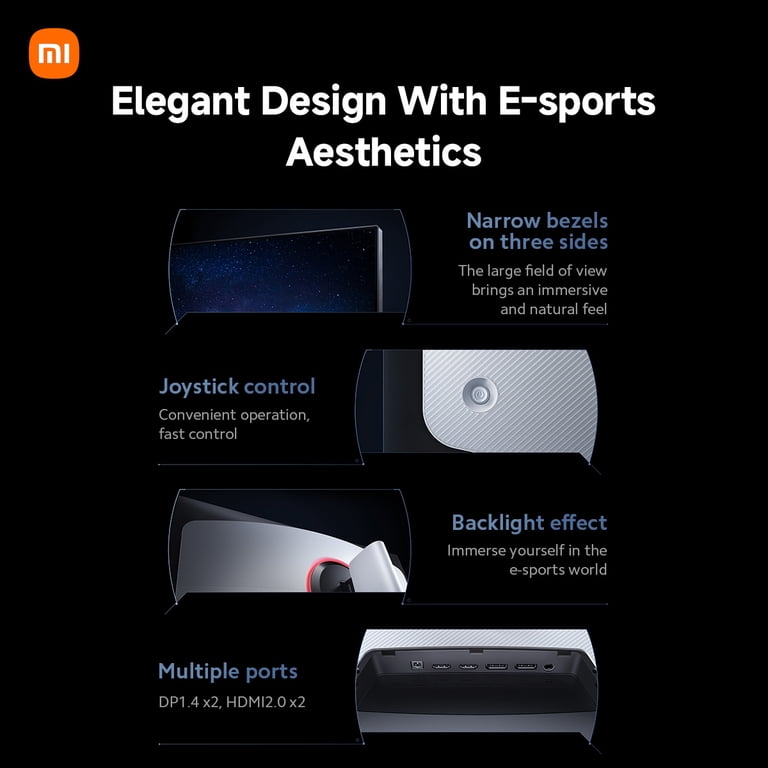 Xiaomi Mini-LED Gaming monitor G Pro 27 inch HDR 1000 2K QHD