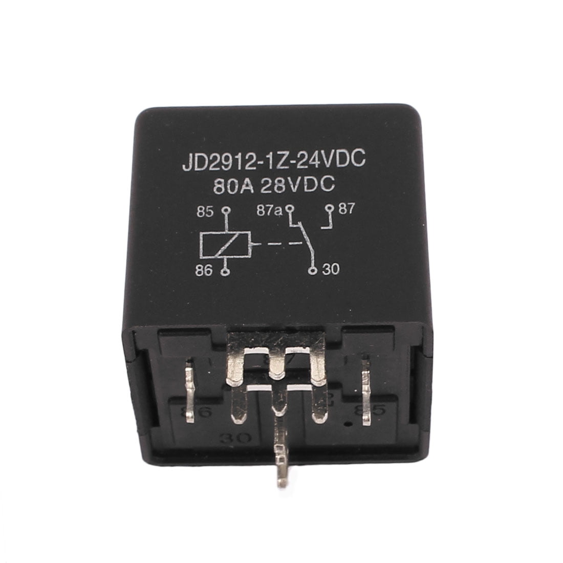 DC 24V Coil 80A 5 Pins SPDT Vehicle Car Security Power Relay 10pcs