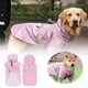 thumbnail image 1 of Impermeable para mascotas Impermeable cortavientos con capucha y tiras reflectantes Poncho para perros medianos y grandes de 4,5 a 8 kg, 1 of 7