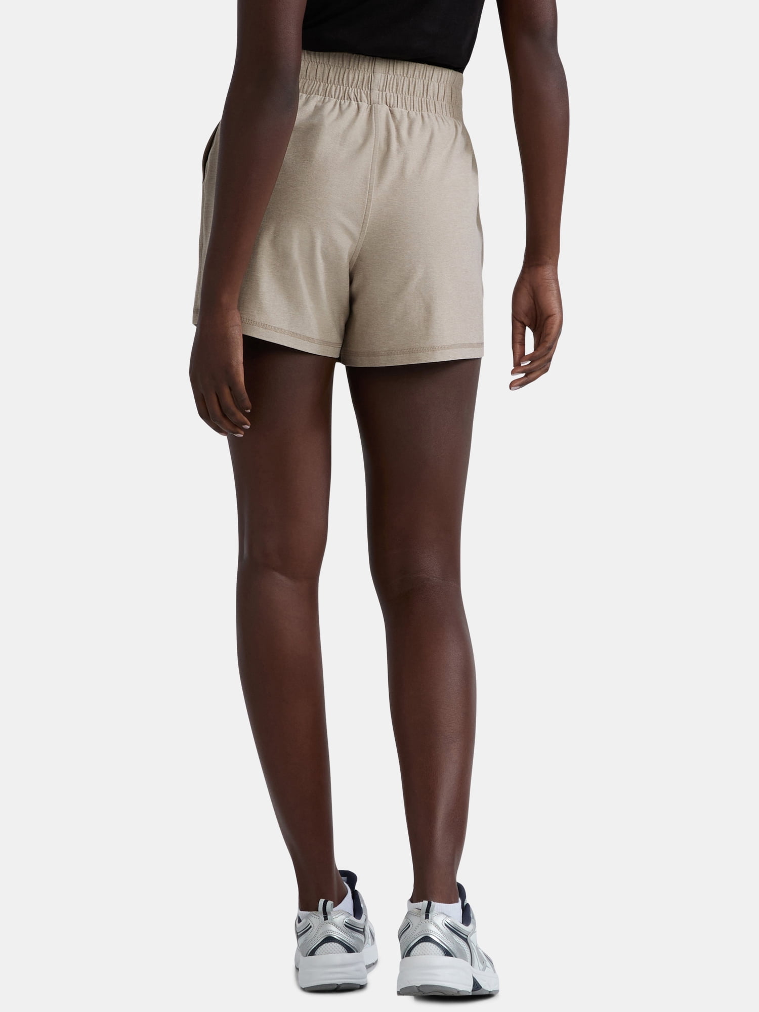 Athletic Works Women's and Women’s Plus ButterCore Soft Performance Gym Shorts, Available in 1, 2 and 5-Pack, Sizes XS-4X