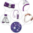 thumbnail image 6 of Long Crossbody Lanyard Clear Case for Samsung Galaxy S23+ Plus with Adjustable Neck Strap, Glitter Sparkly Bling Quicksand Phone Cover Cases for Samsung Galaxy S23 Plus Rose Gold QKG Purple, 6 of 14