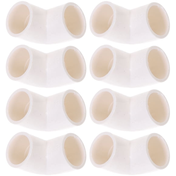 Phenofice 10Pcs Pvc Elbow Fitting 90 Degree Beige for Water Applications