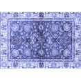 thumbnail image 1 of Ahgly Company Indoor Rectangle Oriental Blue Modern Area Rugs, 7' x 9', 1 of 1