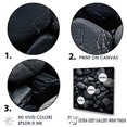 thumbnail image 3 of Designart "Dark Minimalist Stone View" Stone Geode Floater Framed Canvas Prints, 3 of 5
