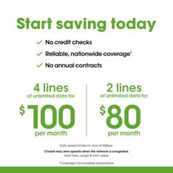 Cricket Wireless $5 e-PIN Top Up (Email Delivery)
