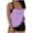 Purple, variant on Yuanlook Women's Sleeveless Tankini Set with Shorts Quick Dry Layered Water Sports Swimwear Size S-XXL
