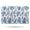 Blue Floral Leaf, variant on Blue Floral Leaf Pattern Bathroom Rugs Mat,Non Slip Microfiber Bathroom Rug,Rubber Backing,Soft Bathroom Mats for Bathroom Floor,Tub and Shower,17x27in(43x68cm)