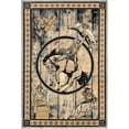 thumbnail image 2 of Rugs.com Pioneer Collection Rug – 6' x 9' Blue Medium-Pile Rug Perfect For Living Rooms, Large Dining Rooms, Open Floorplans, 2 of 9