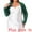 Dark Green, variant on DARING DIVA Plus Size Long Sleeve Open Front Cropped Cardigans Shrugs 1X White