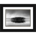 thumbnail image 1 of Digalakis, George 14x11 Black Ornate Wood Framed with Double Matting Museum Art Print Titled - Lake Volvi VII, 1 of 4