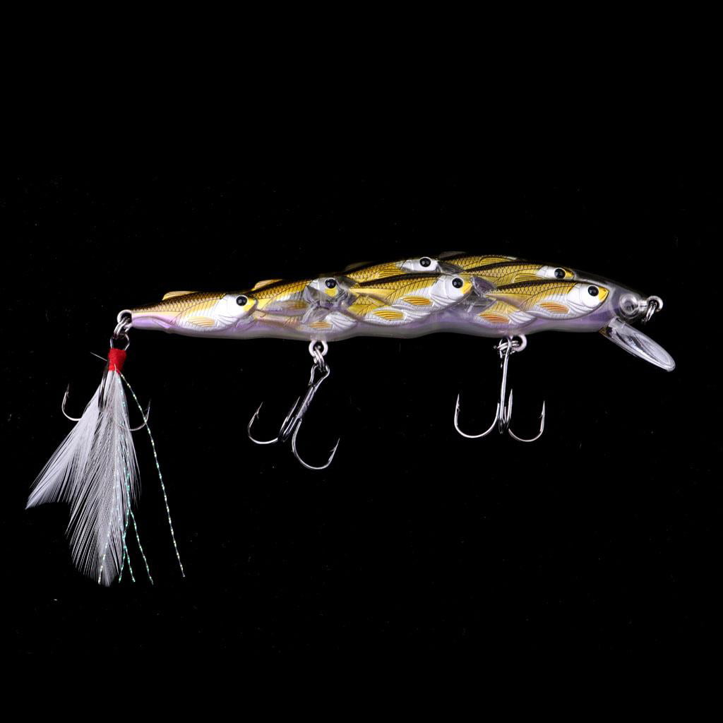 Simulate many school minnow fishing lures Wobblers Shoal Group 