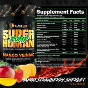 Alpha Lion Pump, Stimulant Free Preworkout, Muscle Fullness (Mango Veiniac)