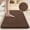 Coffee, variant on Hohaski Thickened Restroom Floor Mats Absorbent Bathroom Toilet Bathroom Non-slip Mats Bedroom Carpet Door Mat Into the Door Mat