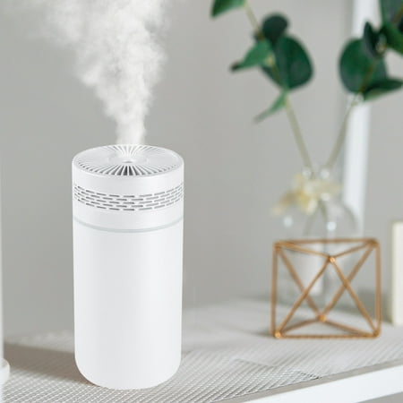 

Turilly Cool Mist Humidifiers for Babies Quiet and Small Humidifier for Bedroom Nightstand Space Saving with LED Night Light