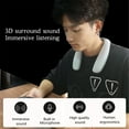 thumbnail image 4 of Wireless Speaker Deep Bass Stereo Sound Audio Deep Bass Speaker; Hanging Neck Bluetooth-compatible Speaker, Gray, 4 of 8