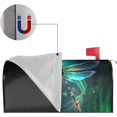 thumbnail image 4 of Dragonfly Mailbox Cover Mailbox Wraps, Waterproof Mailbox Covers Magnetic Post Box Cover Standard Size 21"(L) x 18"(W) Garden Yard Outside Farmhouse Home Decor, 4 of 6