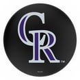 thumbnail image 2 of Silver Colorado Rockies 25" Chrome Ringed Swivel Counter Stool, 2 of 2