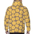 thumbnail image 7 of Salouo Sunflower Pattern Men's Fall Hoodie Sweatshirt,Sport Hoodie with Pockets for Men Pullover Casual Hooded Sweatshirt-Medium, 7 of 7